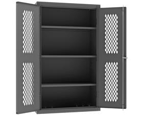 Heavy Duty Ventilated Cabinets With Adjustable Shelves-HEMDC36186095