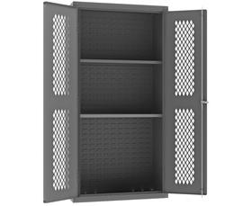 Heavy Duty Ventilated Cabinets With Adjustable Shelves-HEMDC3618722S95