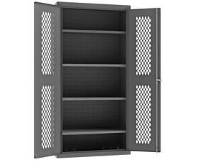 Heavy Duty Ventilated Cabinets With Adjustable Shelves-HEMDC36187295