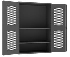 36" And 48" Wide 5-S Storage Cabinets-HEMDC482472PB2S95