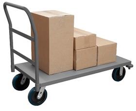 Low Deck Steel Platform Trucks-HEPTRB30488PU95