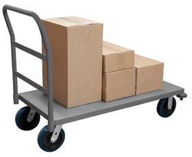 Low Deck Steel Platform Trucks - HEPTRB36608PU95