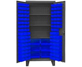 Heavy Duty Storage Cabinets With Hook-On Bins-HHDC361023S5295