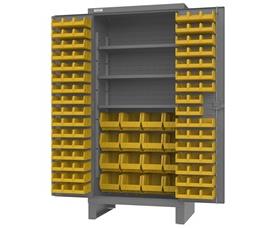 Heavy Duty Cabinets With Hook-On-Bins® & Shelves-HHDC361103S95