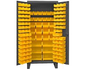 Heavy Duty Storage Cabinets With Hook-On Bins-HHDC3612695