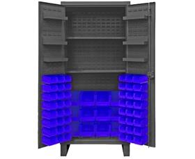 Heavy Duty Storage Cabinets With Hook-On Bins-HHDC36602S6D5295