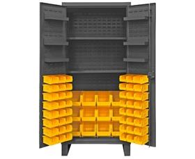 Heavy Duty Storage Cabinets With Hook-On Bins-HHDC36602S6D95