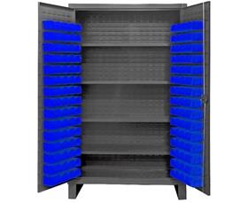 Heavy Duty Storage Cabinets With Hook-On Bins-HHDC481204S5295