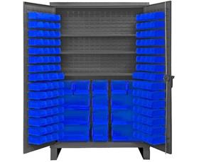 Heavy Duty Storage Cabinets With Hook-On Bins-HHDC481343S5295