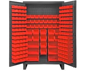 Heavy Duty Storage Cabinets With Hook-On Bins-HHDC481621795