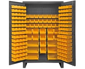 Heavy Duty Storage Cabinets With Hook-On Bins-HHDC4816295
