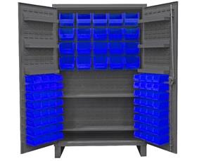 Heavy Duty Storage Cabinets With Hook-On Bins-HHDC48842S6D5295