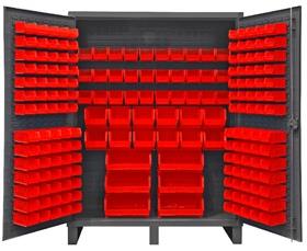Heavy Duty Storage Cabinets With Hook-On Bins-HHDC601981795