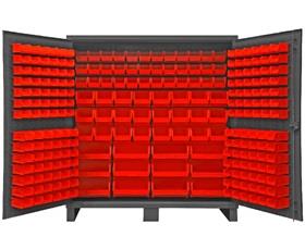 Heavy Duty Storage Cabinets With Hook-On Bins-HHDC722401795