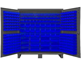 Heavy Duty Storage Cabinets With Hook-On Bins-HHDC722405295