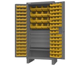 Extra Heavy Duty Cabinet With Hook-On-Bins®, Shelves & Drawers-HHDCD2436781102S4M95