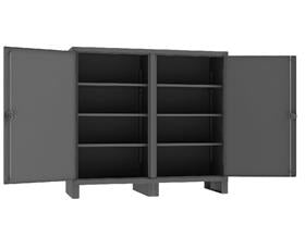 12 Gauge Heavy Duty Storage Cabinets-HHDDS2472666S95