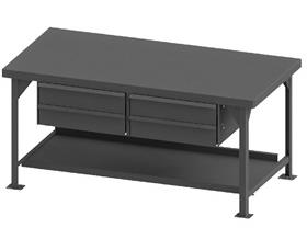 Extra Heavy-Duty Workbenches - HHDWB36724DR95