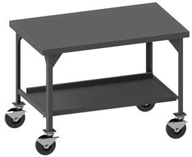 Mobile Heavy Duty Workbenches-HHDWBM36608PHSB95