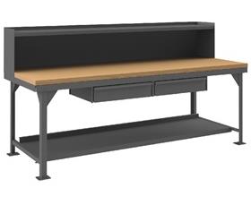 Extra Heavy-Duty Workbenches - HHDWBMT3696RS2DR95