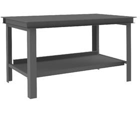 Super Heavy-Duty Workbenches With Top Shelf Only-HHWB366095
