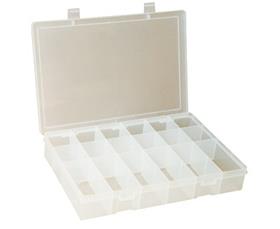 Plastic Boxes For Steel Box Racks-HLP18Clear