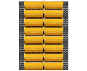 Louvered Panel Racks-HLPW46X6495