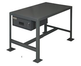 Mobile & Stationary Machine Tables-HMTD2436422K195