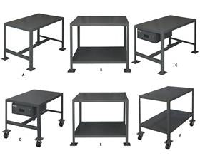 Mobile & Stationary Machine Tables