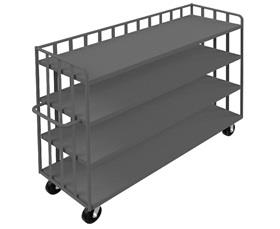 Open Portable Shelf Cart-HOPT722495