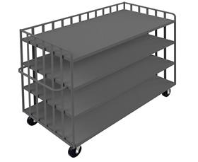 Open Portable Shelf Cart-HOPT723695
