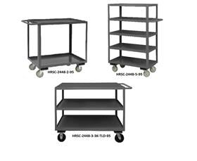 2 / 3 / 4 / 5 Shelf Stock Carts