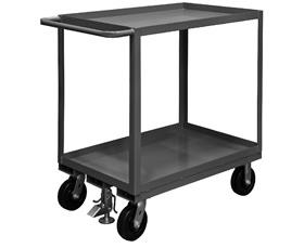 2 Shelf Stock Trucks With Floor Lock-HRSC243622.4KALUFL95