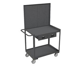 Shelf Carts/Workstations With Panels-HRSC24362PB2DR95