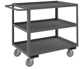 2 / 3 / 4 / 5 Shelf Stock Carts-HRSC2436395