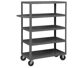 2 / 3 / 4 / 5 Shelf Stock Carts-HRSC243653K95