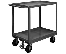 2 Shelf Stock Trucks With Floor Lock-HRSC304822.4KALUFL95