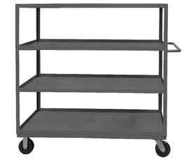 2 / 3 / 4 / 5 Shelf Stock Carts-HRSC306043K95