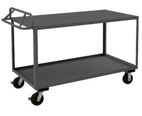 Rolling Stock Cart With Ergonomic Handle-HRSCE183023.6KTLD95