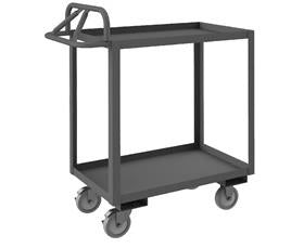 Rolling Stock Cart With Ergonomic Handle-HRSCE1830295