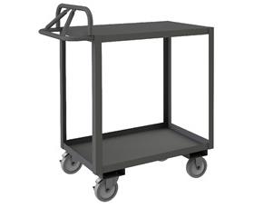 Rolling Stock Cart With Ergonomic Handle-HRSCE18362TLD95