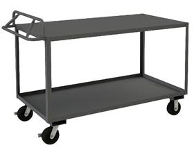 Rolling Stock Cart With Ergonomic Handle-HRSCE243623.6KTLD95