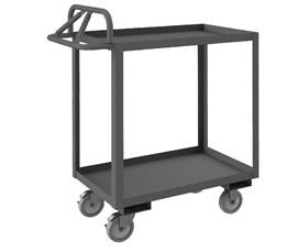 Rolling Stock Cart With Ergonomic Handle-HRSCE2436295