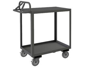 Rolling Stock Cart With Ergonomic Handle-HRSCE24362TLD95