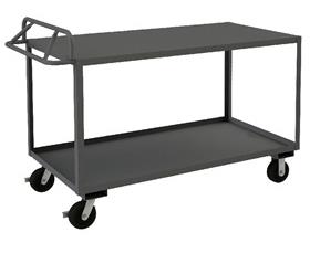 Rolling Stock Cart With Ergonomic Handle-HRSCE244823.6KTLD95