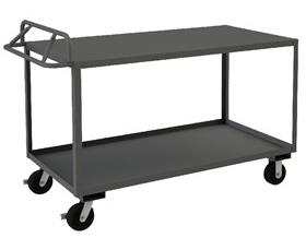 Rolling Stock Cart With Ergonomic Handle-HRSCE304823.6KTLD95