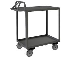 Rolling Stock Cart With Ergonomic Handle-HRSCE30602TLD95
