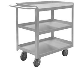 Stainless Steel Shelf Stock Carts - HSRSC1618303FLD5PU