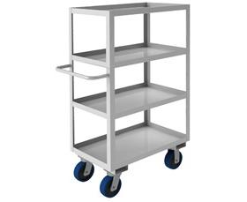 Stainless Steel Shelf Stock Carts - HSRSC1624484ALU6PU