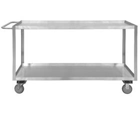Stainless Steel Shelf Stock Carts - HSRSC1624362ALU5PUS